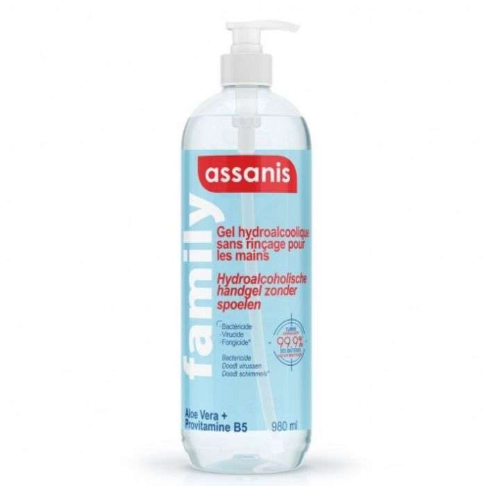 assanis-assanis-gel-antibacterien-980-ml-soins-antiseptiques.jpg ASSANIS GEL ANTIBACTERIEN 980 ML – Image 1