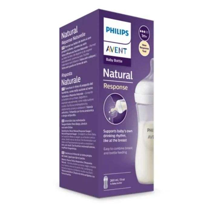 avent-biberon-natural-response-1mois-260-ml-9-oz.jpg AVENT BIBERON NATURAL RESPONSE 1MOIS + 260 ML 9 OZ – Image 1