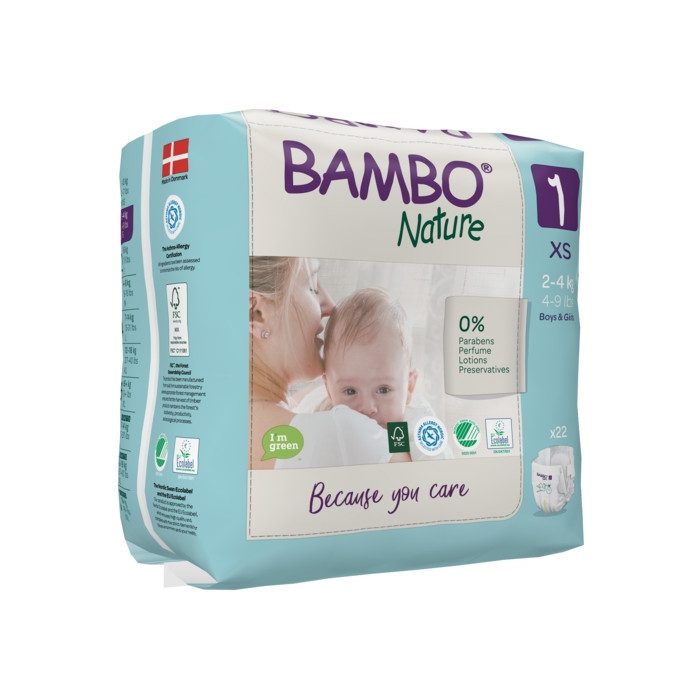 bambo-nature-bambo-nature-couches-bebe-1-xs-2-a-4-kg-22-unites-changes-bebe.jpg BAMBO NATURE COUCHES BEBE 1 XS 2 A 4 KG 22 UNITES – Image 1