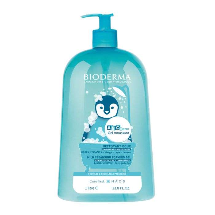 bioderma-abcderm-gel-nettoyant-moussant-doux-1l.jpg BIODERMA ABCDERM GEL NETTOYANT MOUSSANT DOUX 1L – Image 1