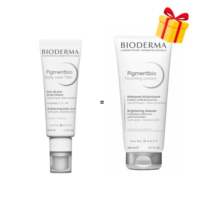 bioderma-offre-pigmentbio-soin-de-jour-eclaircissant-40-ml-spf-50-pigmentbio-nettoyant-200ml-offert.jpg BIODERMA OFFRE PIGMENTBIO SOIN DE JOUR ECLAIRCISSANT 40 ML SPF 50+ PIGMENTBIO NETTOYANT 200ML OFFERT – Image 1