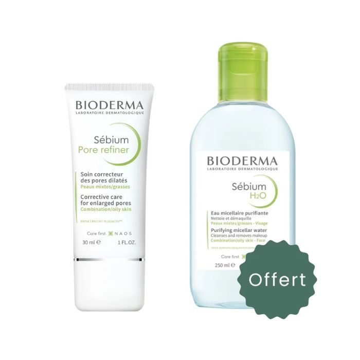 bioderma-offre-sebium-pore-refiner-30ml-eau-micellaire-250ml-offert.jpg BIODERMA OFFRE SEBIUM PORE REFINER 30ML + EAU MICELLAIRE 250ML OFFERT – Image 1