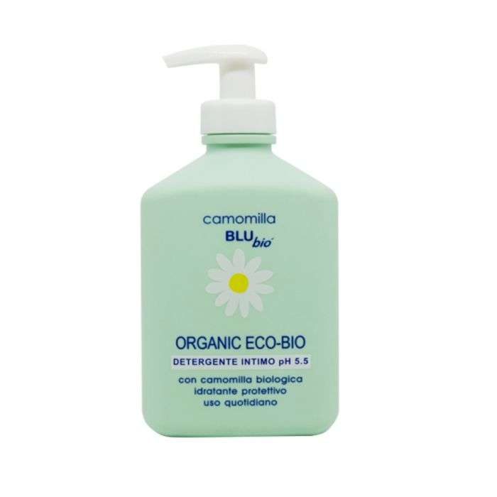 camomilla-blu-camomilla-blu-bio-organic-eco-bio-55-ph-300-ml-protections-hygieniques-et-toilette-intime.jpg CAMOMILLA BLU BIO ORGANIC ECO BIO 5.5 PH 300 ML – Image 1
