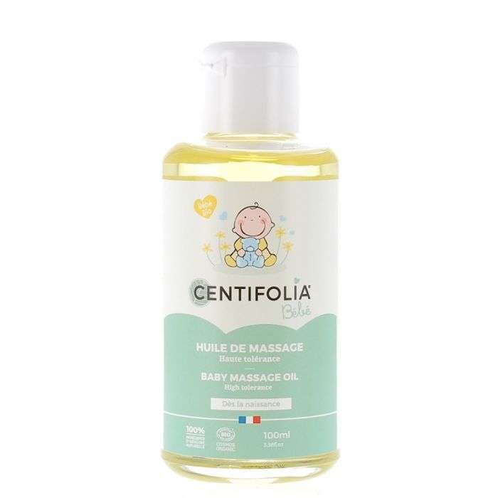 centifolia-centifolia-huile-de-massage-bio-bebe-100-ml-massage.jpg CENTIFOLIA HUILE DE MASSAGE BIO BEBE 100 ML – Image 1
