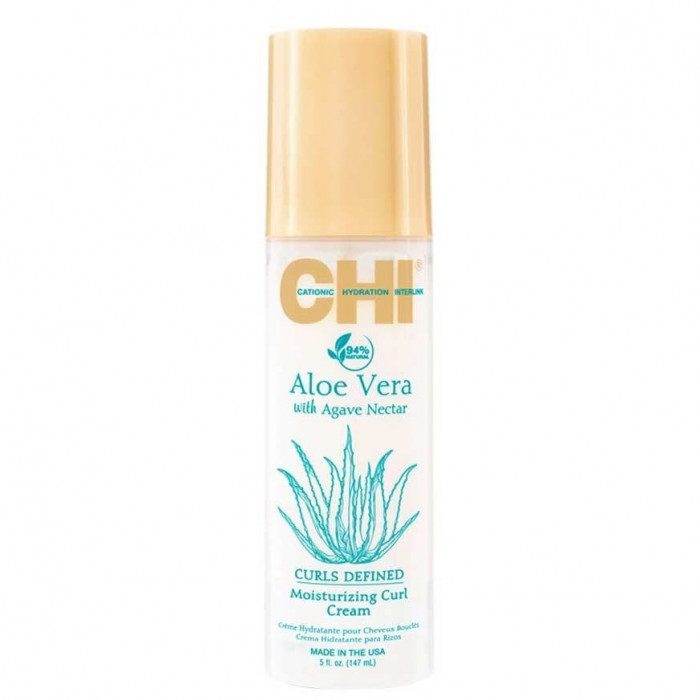 chi-chi-aloe-vera-crem-cheveux-boucles-147ml-coiffage.jpg CHI ALOE VERA CREM CHEVEUX BOUCLES 147ML – Image 1