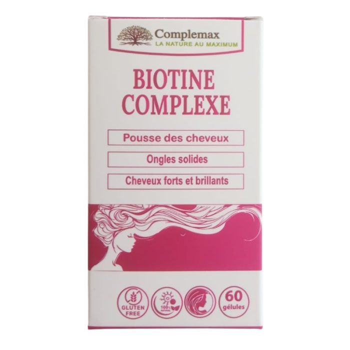 complemax-complemax-biotine-complexe-60-gelules-complements-cheveux-et-ongles.jpg COMPLEMAX BIOTINE COMPLEXE 60 GELULES – Image 1