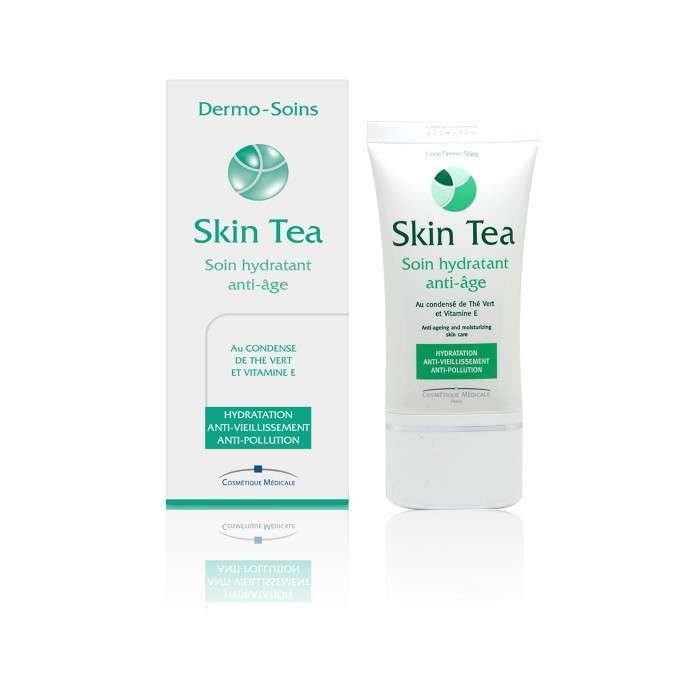 dermo-soin-skin-tea-soin-hydratant-anti-age-40ml.jpg DERMO SOIN SKIN TEA SOIN HYDRATANT ANTI-ÂGE 40ML – Image 1
