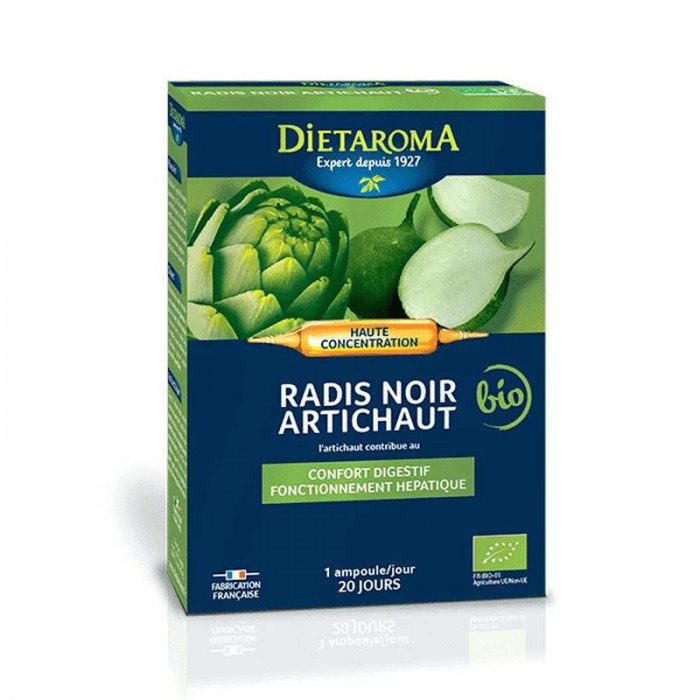 dietaroma-radis-noir-artichaud-bio-20-ampoules.jpg DIETAROMA RADIS NOIR ARTICHAUD BIO 20 AMPOULES – Image 1