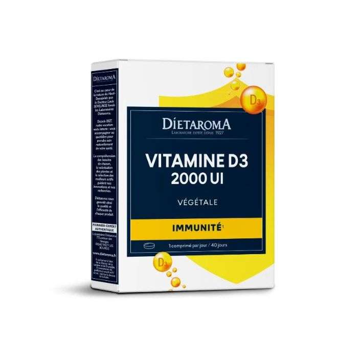 dietaroma-vitamine-d3-vegetales-2000ui.jpg DIETAROMA VITAMINE D3 VEGETALES 2000UI – Image 1