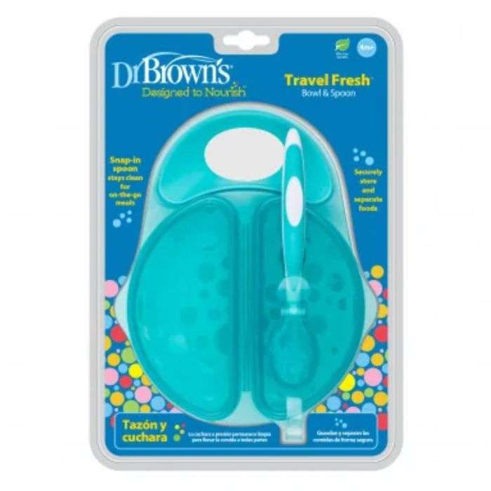 dr-browns-dr-browns-pack-bol-et-cuillere-a-couvercles-apprentissage-repas.jpg DR BROWNS PACK BOL ET CUILLERE A COUVERCLES – Image 1