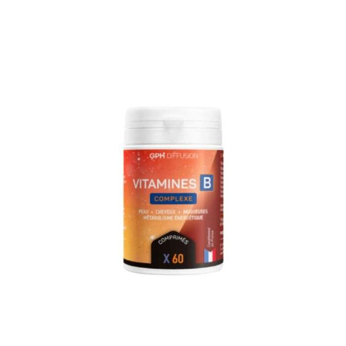gph-diffusion-gph-vitamine-b-complexe-60-comprimes-complements-alimentaires.jpg GPH VITAMINE B COMPLEXE 60 COMPRIMES – Image 1