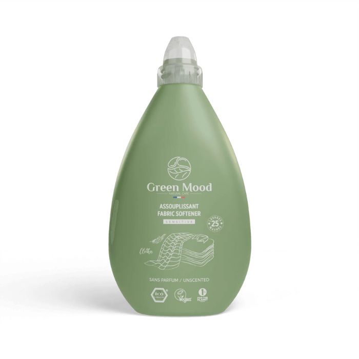 green-mood-assouplissant-fabric-softener-1000ml.jpg GREEN MOOD ASSOUPLISSANT FABRIC SOFTENER 1000ML – Image 1