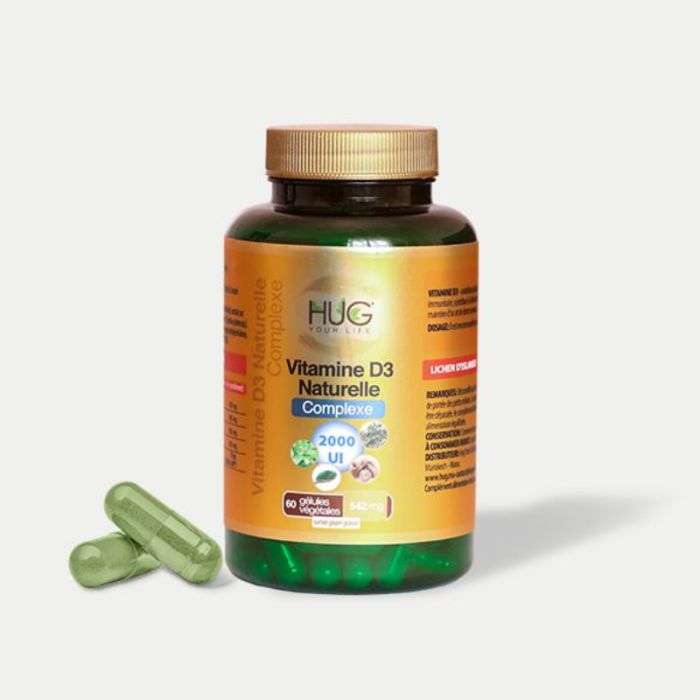 hug-hug-vitamine-d3-naturelle-complexe-2000ui-60-gelules-vitamine-et-forme.jpg HUG Vitamine D3 Naturelle Complexe 2000UI /60 GELULES – Image 1