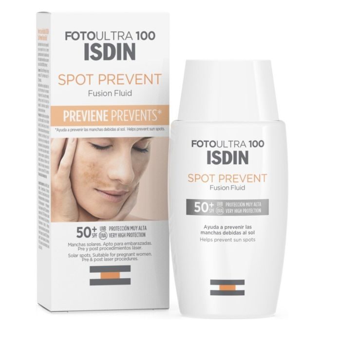 isdin-foto-ultra-100-spot-prevent-spf-50-fusion-fluid-50-ml.jpg ISDIN FOTO ULTRA 100 SPOT PREVENT SPF 50+ FUSION FLUID 50 ML – Image 1