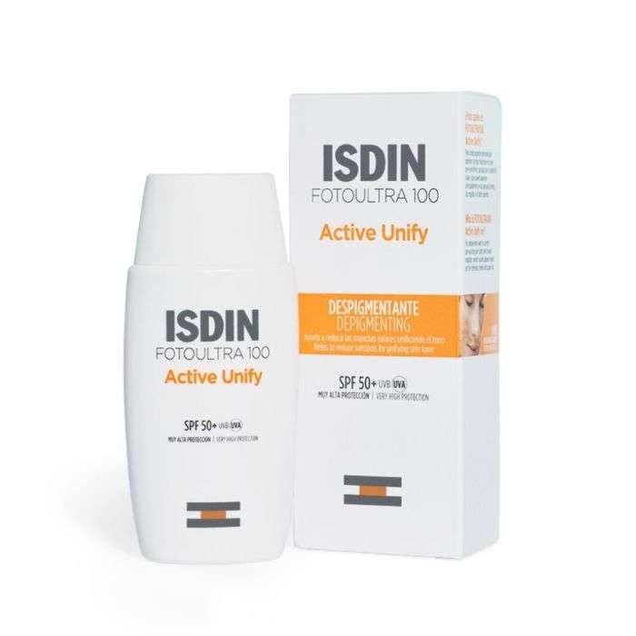 isdin-fotoultra-100-active-unify-spf-50-50-ml.jpg ISDIN FOTOULTRA 100 ACTIVE UNIFY SPF 50+ 50 ML – Image 1