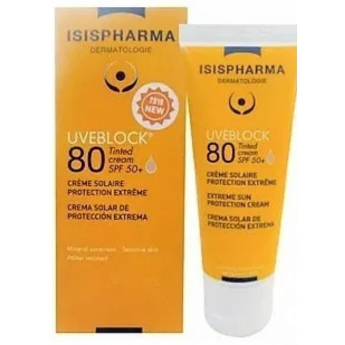 isispharma-isispharma-uveblock-80-creme-teintee-cremes.jpg ISISPHARMA UVEBLOCK 80 CREME TEINTEE – Image 1