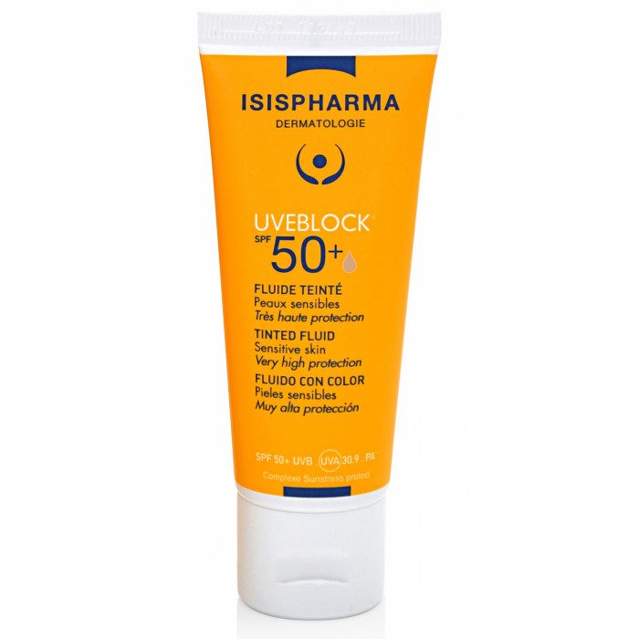 isispharma-uveblock-fluide-teinte-spf-50-claire-40-ml.jpg ISISPHARMA UVEBLOCK FLUIDE TEINTE SPF 50+ CLAIRE 40 ML – Image 1