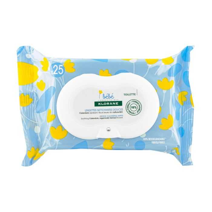 klorane-bebe-lingettes-nettoyantes-douces-25.jpg KLORANE BEBE LINGETTES NETTOYANTES DOUCES 25 – Image 1