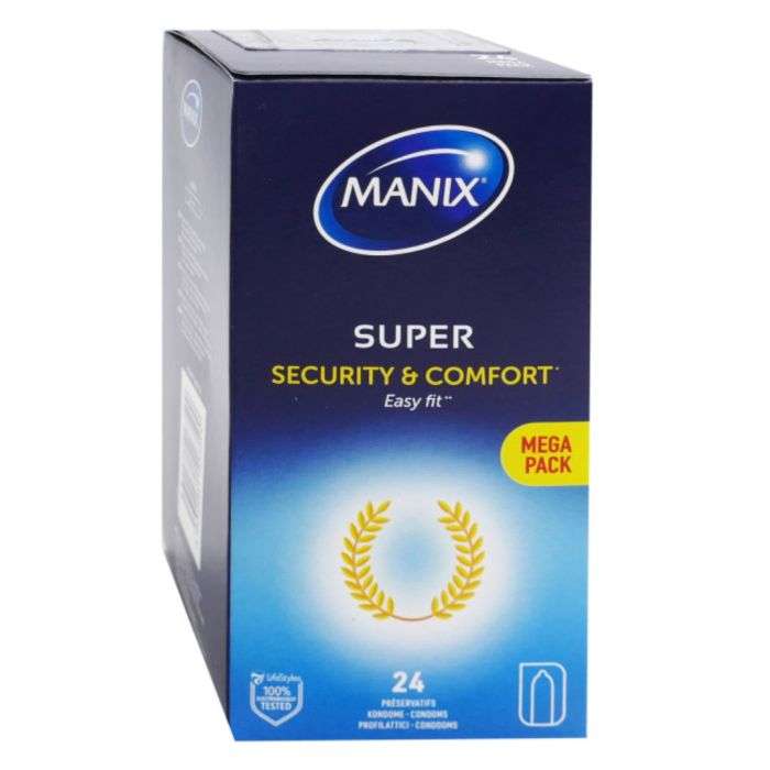 manix-manix-super-security-comfort-easyfit-24-preservatifs.jpg MANIX SUPER SECURITY & COMFORT EASYFIT 24 – Image 1