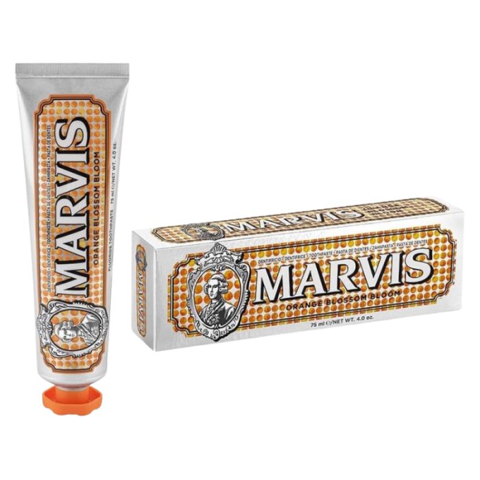 marvis-marvis-dentifrice-orange-blossom-bloom-75-ml-dentifrices.jpg MARVIS DENTIFRICE ORANGE BLOSSOM BLOOM 75 ML – Image 1