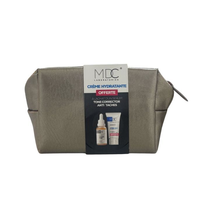 mdc-offre-tone-corrector-serum-eclaircissant-30-mlmdc-hydra-max-30ml-trousse-offerts.jpg MDC OFFRE TONE CORRECTOR SERUM ECLAIRCISSANT 30 ML+MDC HYDRA MAX 30ML + TROUSSE OFFERTS – Image 1