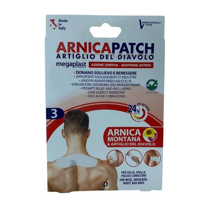 megaplast-megaplast-arnica-patch-boite-de-3-pieces-cou-dos-et-posture.jpg MEGAPLAST ARNICA PATCH BOITE DE 3 PIECES – Image 1