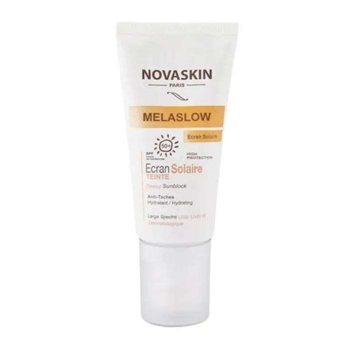 novaskin-novaskin-melaslow-ecran-solaire-spf-50-teintee-50-ml-cremes-solaires.jpg NOVASKIN MELASLOW ECRAN SOLAIRE SPF 50+ TEINTEE 50 ML – Image 1