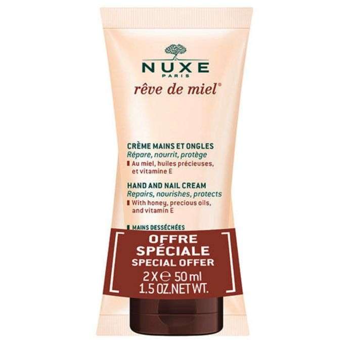 nuxe-nuxe-reve-de-miel-offre-speciale-duo-creme-mains-50-ml-promotions-diverses.jpg NUXE REVE DE MIEL OFFRE SPECIALE DUO CREME MAINS 50 ML – Image 1