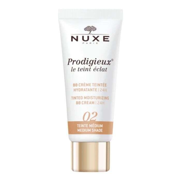 nuxe-prodigieux-le-teint-eclat-02-bb-creme-hydratante-medium-30-ml.jpg NUXE PRODIGIEUX LE TEINT ECLAT 02 BB CREME HYDRATANTE MEDIUM 30 ML – Image 1