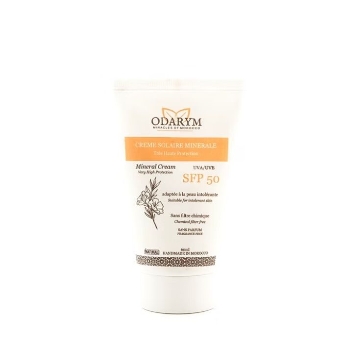 odarym-creme-solaire-minerale-spf50-60ml.jpg ODARYM CREME SOLAIRE MINERALE SPF50 60ML – Image 1