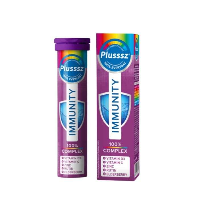 plusssz-100-immunite-complex-20-comprimes.jpg PLUSSSZ 100% IMMUNITE COMPLEX 20 COMPRIMES – Image 1