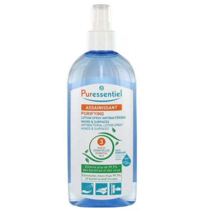 puressentiel-assainissant-lotion-spray-bacterien-mains-3-huiles-essentielles-250-ml.jpg PURESSENTIEL ASSAINISSANT LOTION SPRAY BACTERIEN MAINS 3 HUILES ESSENTIELLES 250 ML – Image 1