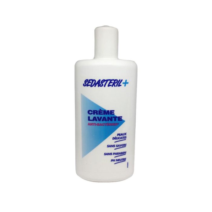 sedasteril-creme-lavante-anti-bacterien-250-ml.jpg SEDASTERIL + CREME LAVANTE ANTI BACTERIEN 250 ML – Image 1
