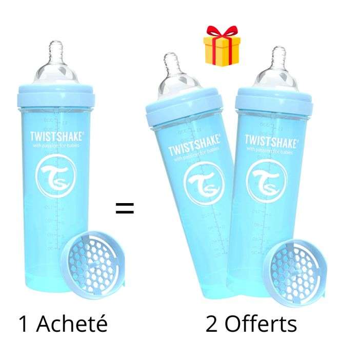 twistshake-offre-1-baby-bottle-anti-colic-all-in-one-330ml-4m-bleu-achete-2-offerts.jpg TWISTSHAKE OFFRE 1 BABY BOTTLE ANTI COLIC ALL IN ONE 330ML 4M+ BLEU ACHETE 2 OFFERTS – Image 1