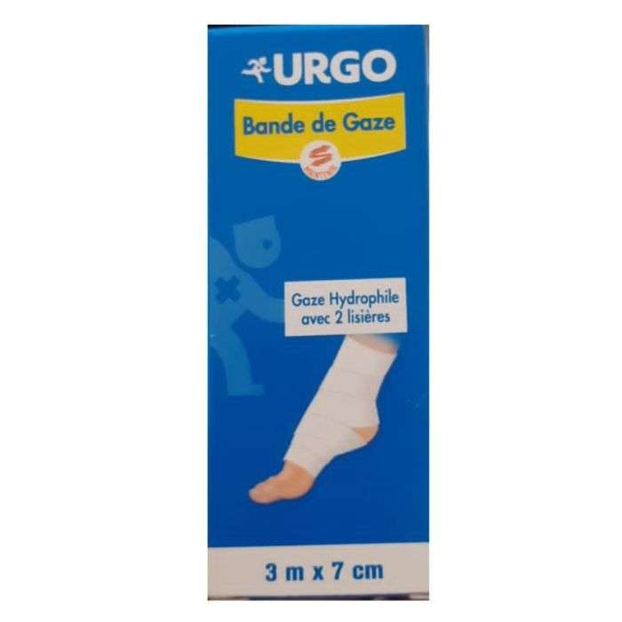 urgo-urgo-bande-de-gaze-3m7cm-pansements.jpg URGO bande de gaze 3m*7cm – Image 1