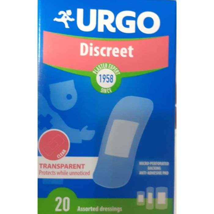 urgo-urgo-discreet-transparent-20-pansements-pansements.jpg URGO DISCREET TRANSPARENT 20 PANSEMENTS – Image 1
