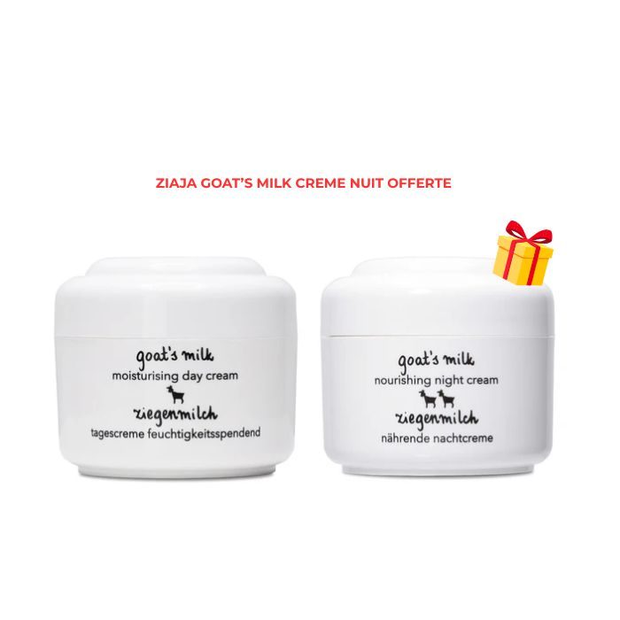 ziaja-offre-goats-milk-creme-jour-50-ml-creme-nuit-50ml-offerte.jpg ZIAJA OFFRE GOATS MILK CREME JOUR 50 ML + CREME NUIT 50ML OFFERTE – Image 1